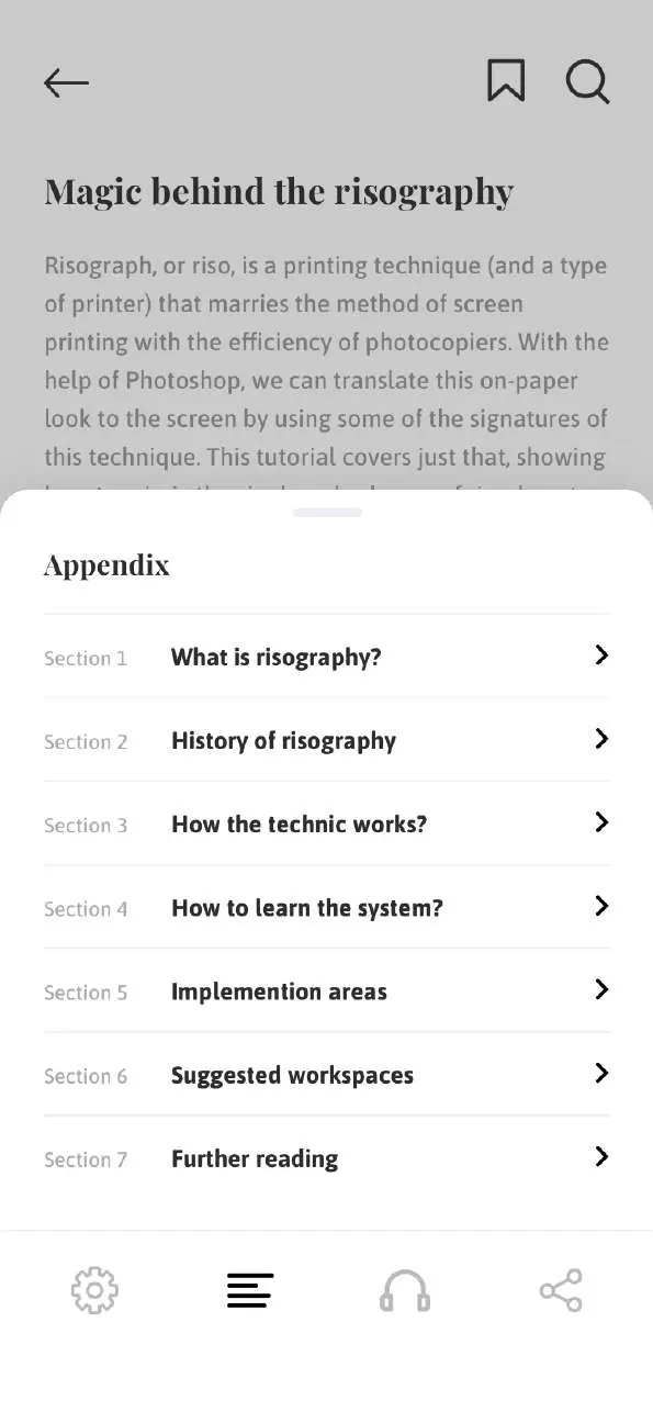 Dergilik reading flow