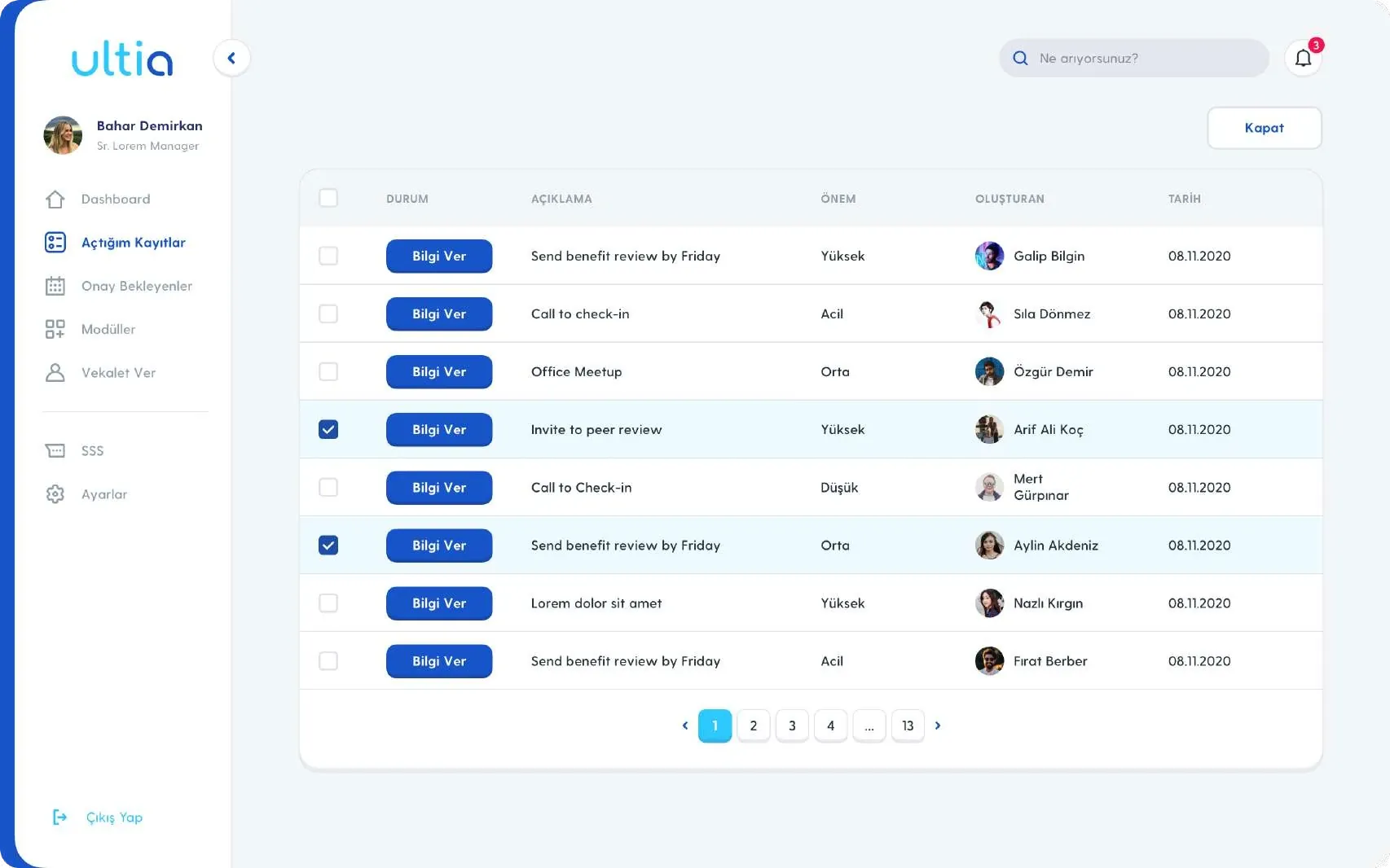 The Ultia web platform