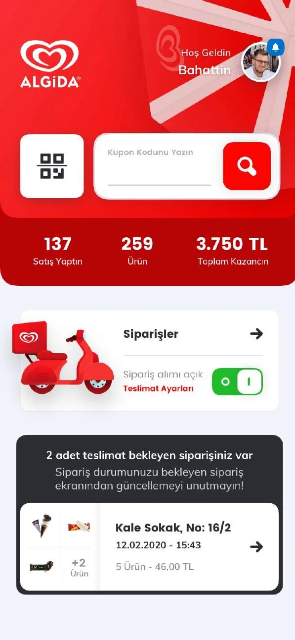 Algida store app